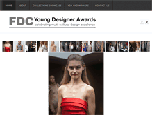 Tablet Screenshot of fdc-youngdesignerawards.com